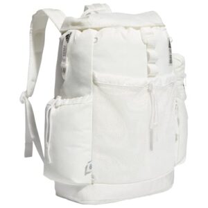 adidas utility premium backpack, non dyed white, one size