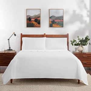 Pendleton - Soft Cotton Sheet Set - 100% Organic Cotton Bedding - 200 Thread Count Percale Bedroom Set