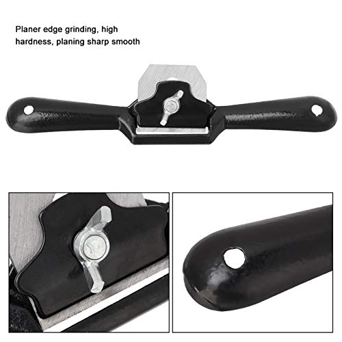 Woodworking Planer, 9 Inch Plane Spokeshave, Curved Planing Pull Push for Planing Round