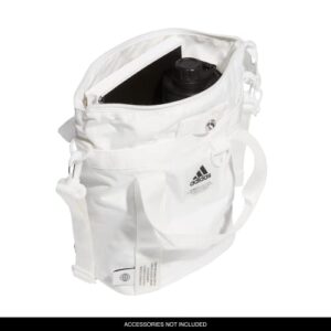 adidas Women's Essentials Mini Tote Crossbody Bag, Non Dyed White/Non Dyed White, One Size