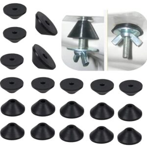 20-pcs toilet bolt rubber washers for screws toilet tank to bowl prevent leakage bolt kits conical washers m610-pcs/m810-pcs