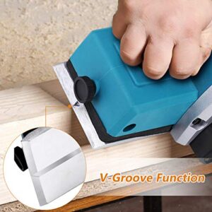 Electric Hand Planer, Electric Hand Planers Woodworking, 110v Portable Handheld Wood Planer Woodworking Power Tool for Home Furniture Us Plug