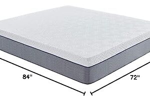 Novilla California King Mattress, 12 Inch Gel Memory Foam Cal King Mattress for Cool Sleep & Pressure Relief, Medium Plush Feel with Motion Isolating, Bliss