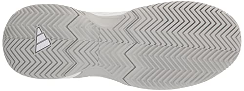 adidas Women's GameCourt 2 Tennis Shoe, White/White/Grey, 9.5
