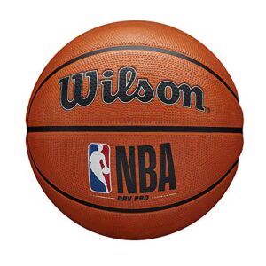 wilson nba drv series basketball - drv pro, brown, size 7 - 29.5"