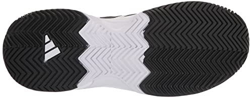 adidas Men's GameCourt 2 Tennis Shoe, White/Core Black/White, 10
