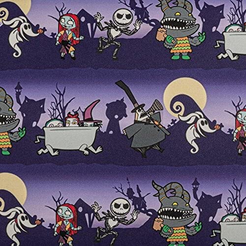 Loungefly Disney Nightmare Before Christmas Halloween Line Womens Double Strap Shoulder Bag Purse