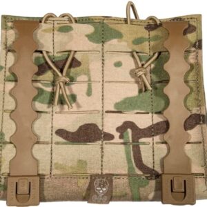 Grey Ghost Gear 1051-5 Double 7.62 Mag Pouch Laminate - Multicam