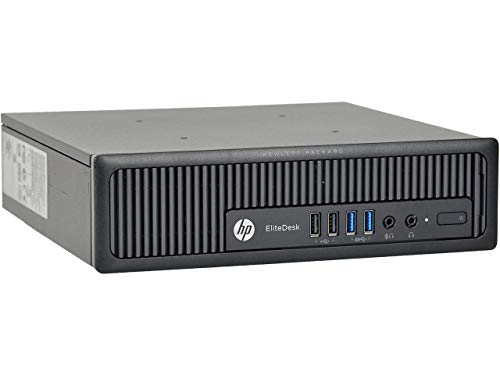 HP 800 G1 USFF Computer Desktop PC, Intel Core i5 3.2GHz Processor, 8GB Ram, 250GB Hard Drive, WiFi | Bluetooth, 1080p Webcam, Wireless Keyboard & Mouse, 20 Inch Monitor, Windows 10 (Renewed)