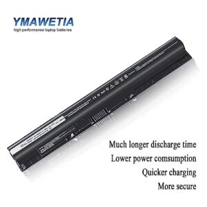 Dell 40wh Standard Rechargeable Li-ion Battery Type M5Y1K 14.8V, Dell 40 WHR 4-Cell Primary Lithium-ion Battery, M5Y1K 14.8V Dell Laptop Battery for Inspiron 15 5000 3000 3551 3558 5558 yu12005-13001d