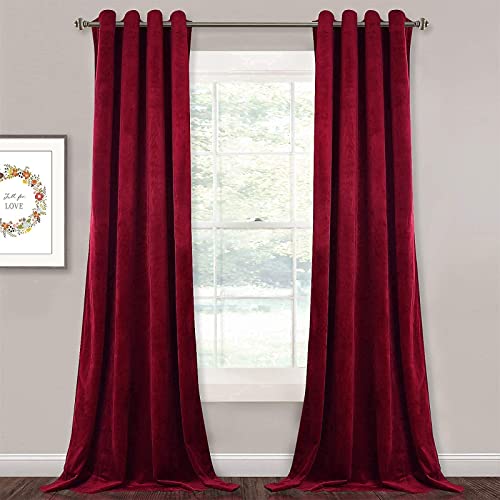 StangH Bundle Velvet Curtains & Curtain Tiebacks