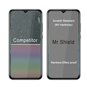 Mr.Shield [3-Pack] Designed For TCL 20E / TCL 20 E [Tempered Glass] [Japan Glass with 9H Hardness] Screen Protector with Lifetime Replacement