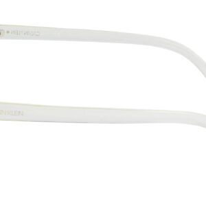 Calvin Klein Women's CK20517S Cat Eye Sunglasses, Crystal Pale Yellow, 56/15/140