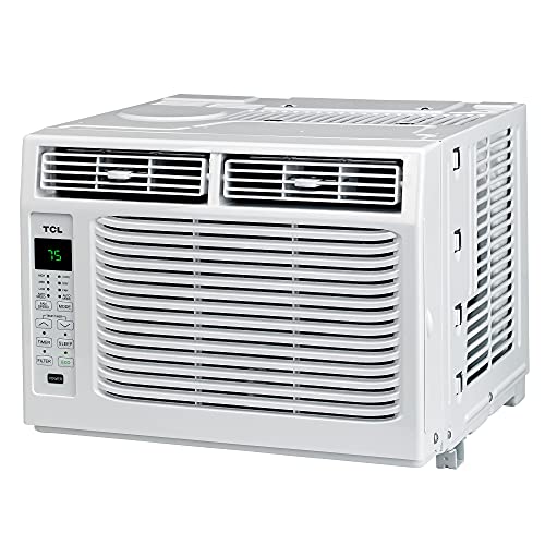 TCL 6W9ER1-A Smart App & Voice Control Window Air Conditioner, 6,000 BTU, White