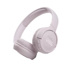 jbl tune 510bt: wireless on-ear headphones with purebass sound - rose, medium