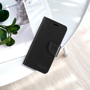 Infinix Note 5 X604 Case, Oxford Leather Wallet Case with Soft TPU Back Cover Magnet Flip Case for Infinix Note 5 X604