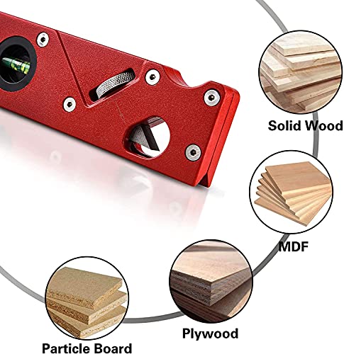 Woodworking Edge Corner Plane Chamfer Plane for Wood Chamfering DIY Hand Tool Woodcraft Corners Edge Carpenter Gift (7 different cutter heads)