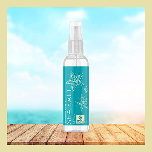 Volumizing Sea Salt Spray for Hair - Texturizing Beach Waves Spray & Hair Mist Curl Activator - Non Sticky Styling Beach Hair Spray for Men and Women with Nourishing Sea Kelp Extract and Argan Oil