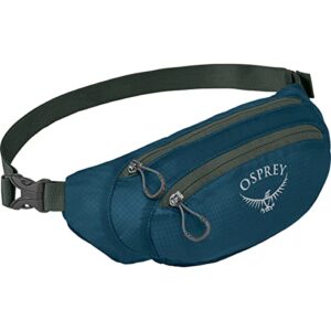 osprey ultralight 2l collapsible stuff waist pack, venturi blue, one size