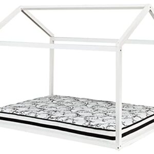 Signature Design by Ashley Flannibrook Contemporary House Bed Frame, Full, White