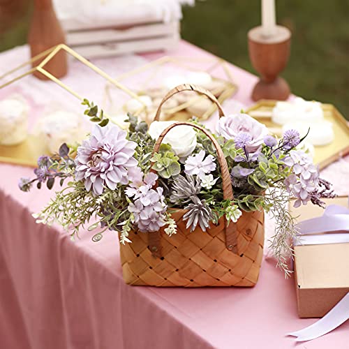 Serra Flora Artificial Flowers Combo for DIY Centerpieces Arrangements Wedding Bridal Bouquet Table Chair Candle Holder Baby Shower Cake Flower Home Decor