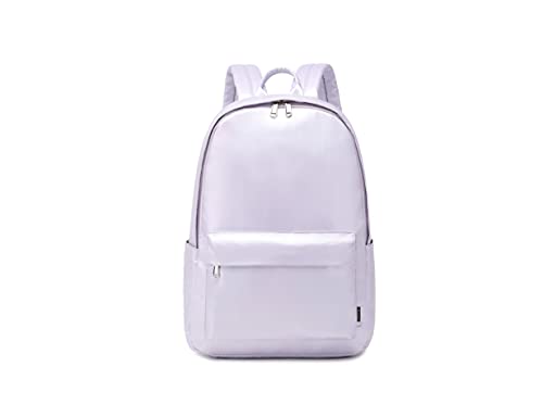 Wadirum Waterproof Cute School Backpack for Girl and Boy Fashion Women Daypack Purple