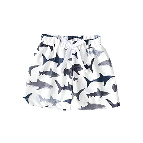 Baby Swim Trunks, Toddler Infant Swimsuit Shark Bathing Suit Beach Swimming Shorts (Shark, 0-6 Months)