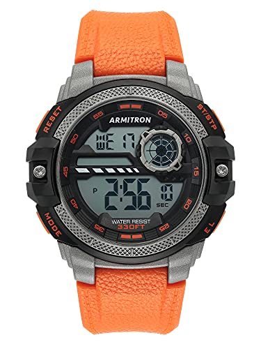 Armitron Sport Men's Digital Chronograph Resin Strap Watch, 40/8462