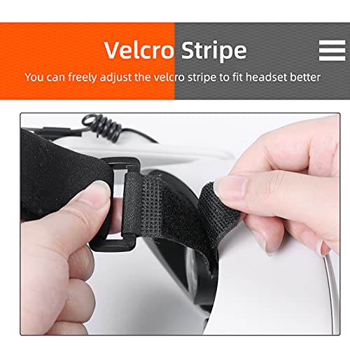 Headset Adapter Deluxe Audio Strap Kit Compatible with Meta Oculus Quest 2 DAS HTC Vive (V2) FrankenQuest 2