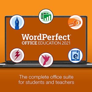 Corel WordPerfect Office Education 2021 | Office Suite of Word Processor, Spreadsheets & Presentation Software [PC Download]