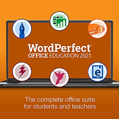 Corel WordPerfect Office Education 2021 | Office Suite of Word Processor, Spreadsheets & Presentation Software [PC Download]