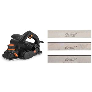 wen 6534 8-amp electric hand planer, 4-3/8-inch & freud c330: 4-3/8" x 11/16" x 1/8" high speed steel industrial planer and jointer knives