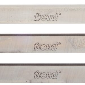 WEN 6534 8-Amp Electric Hand Planer, 4-3/8-Inch & Freud C330: 4-3/8" x 11/16" x 1/8" High Speed Steel Industrial Planer and Jointer Knives