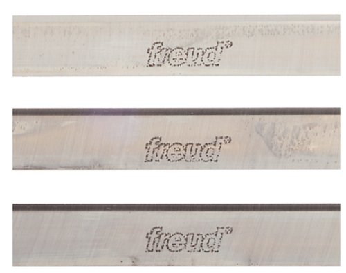 WEN 6534 8-Amp Electric Hand Planer, 4-3/8-Inch & Freud C330: 4-3/8" x 11/16" x 1/8" High Speed Steel Industrial Planer and Jointer Knives