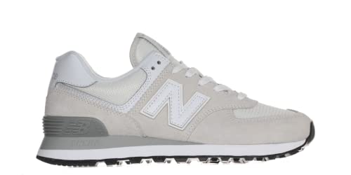 New Balance Men's 574 Core Sneaker, Nimbus Cloud/White, 12