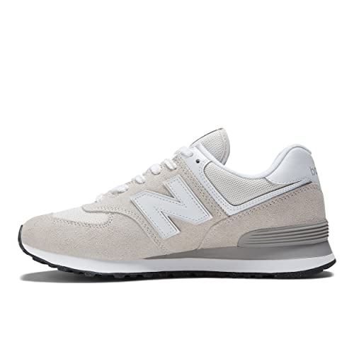 New Balance Men's 574 Core Sneaker, Nimbus Cloud/White, 12