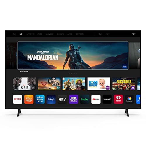 VIZIO 75-Inch M-Series 4K QLED HDR Smart TV with Voice Remote, Dolby Vision, HDR10+, Alexa Compatibility, VRR with AMD FreeSync, M75Q6-J03, 2022 Model