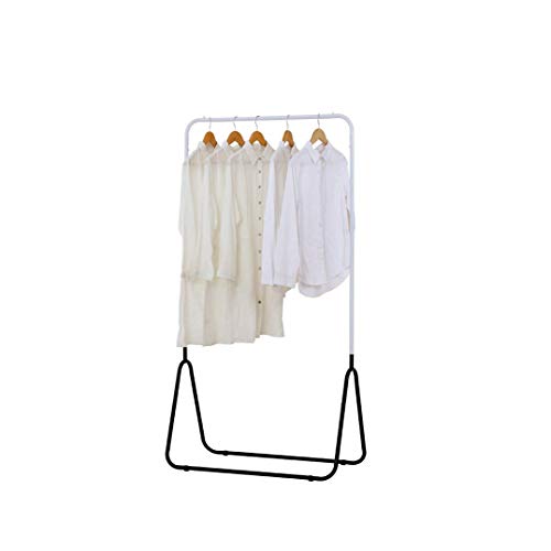 SH-CHEN Drying Rack Floor Metal Indoor and Outdoor Balcony Drying Rack Single Pole Type Hanging Clothes Rack