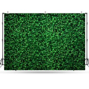 wenmer 5 x 7ft green leaves photography backdrop green grass wall fabric backdrop for baby shower wedding birthday party decoration background photo studio