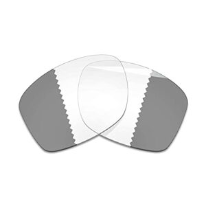 blazerbuck polycarbonate replacement lenses for bose soprano sunglasses - clear black photochromic