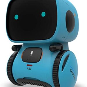 KaeKid Robots for Kids, Interactive Smart Robotic with Touch Sensor, Voice Control, Speech Recognition, Singing, Dancing, Repeating and Recording, Robot Toy for 3 4 5 6 7 8 Year Old Boys Girls