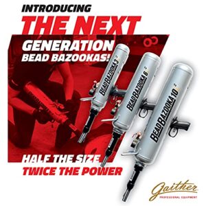 Gaither Handheld Bead Bazooka - 2nd Generation, Bead Seater Tool with Rapid Air Release, for Passenger, Commercial, and Agricultural Vehicles, 10 Liter