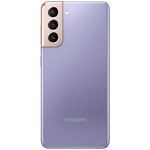 Samsung Galaxy S21 5G, US Version, 128GB, Phantom Violet for AT&T (Renewed)