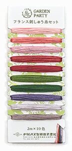 olympus garden party - embroidery floss sampler assortment (06-antique)