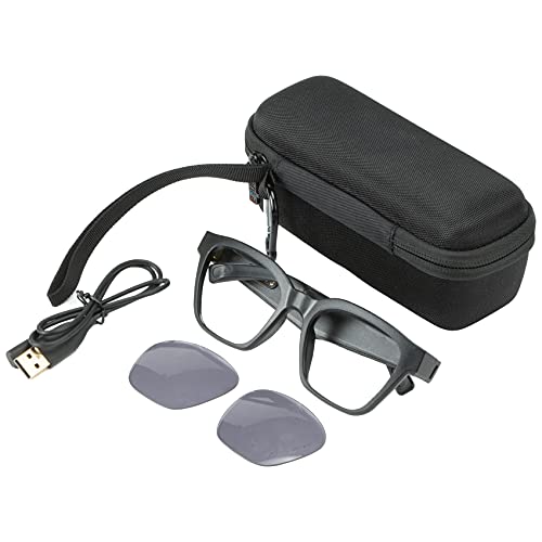khanka Hard Travel Case Replacement for Bose Frames Audio Sunglasses with Open Ear HeadphonesBose : Frames Alto/Frames Tenor/Frames Soprano/Frames Rondo Bluetooth Audio Sunglasses
