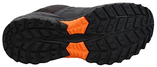 Saucony Men's Excursion TR14 Running Shoe, Black/Orange, 11 W