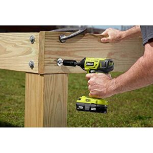 Ryobi One+ 18 Volt Cordless 1/4 in. Impact Driver Kit, Includes 1.5Ah Battery and Charger (PIDO1KMX) (Renewed)