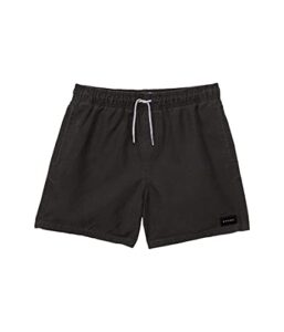 rip curl boy's bondi volley (big kids) black 24 (8 big kids)