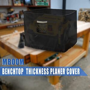 MBOOM Portable Planer Dust Cover - Protective Shield Against Sawdust & Wood Chippings,27x24x19 inch