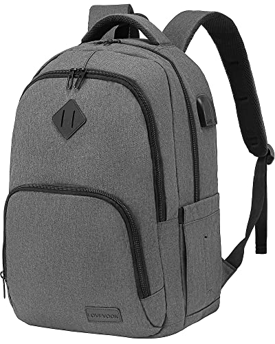 LOVEVOOK Laptop Backpack for Women Men, Classical Laptop Bag with Laptop Compartment for Work Travel, Fashion Daypack, Fit 15.6" Laptop